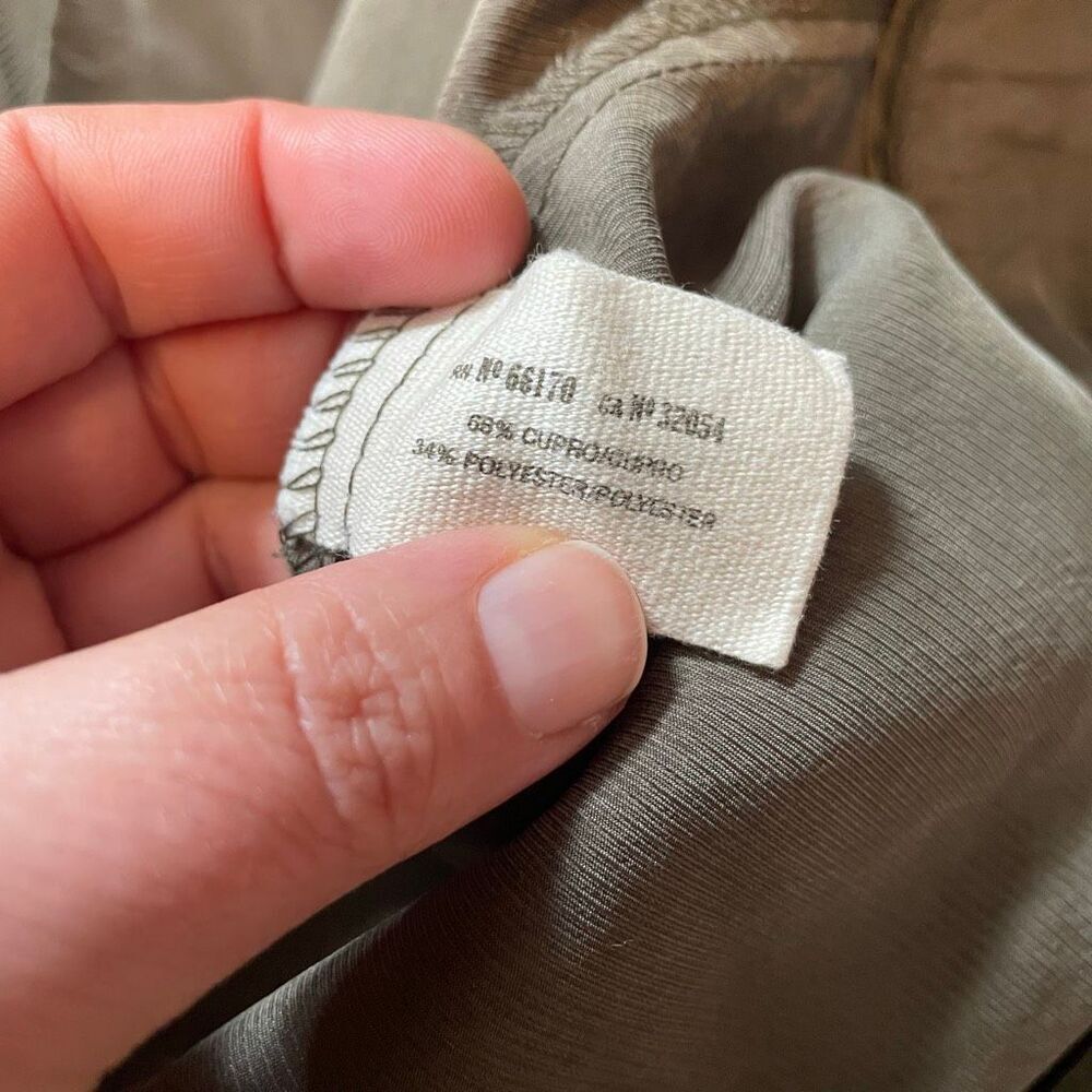 ANTHROPOLOGIE | daughters of the liberation | light army green wide leg pants 6 - Picture 8 of 9